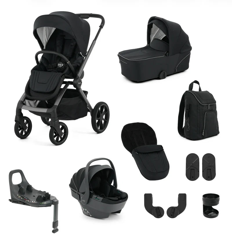 BabyStyle Oyster Vee 3 in 1 Travel System –  Liquorice