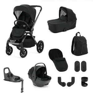 BabyStyle Oyster Vee 4 in 1 Travel System –  Liquorice