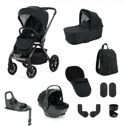 BabyStyle Oyster Vee 3 in 1 Travel System –  Liquorice