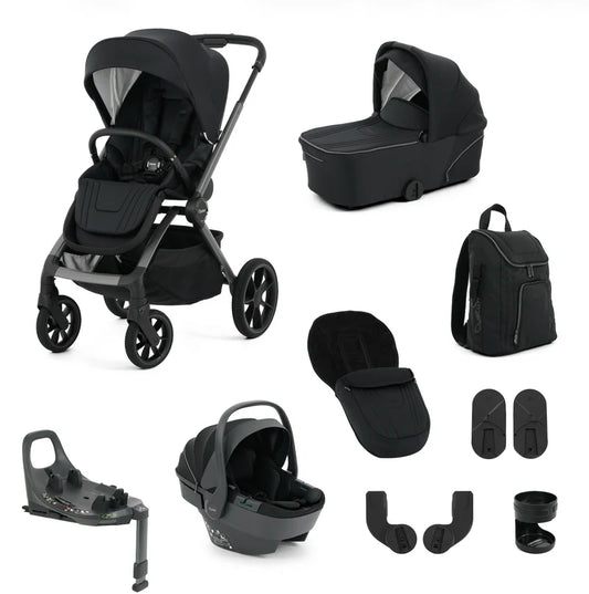 BabyStyle Oyster Vee 3 in 1 Travel System –  Liquorice