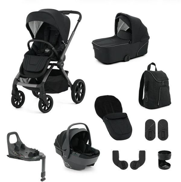 BabyStyle Oyster Vee 4 in 1 Travel System –  Liquorice