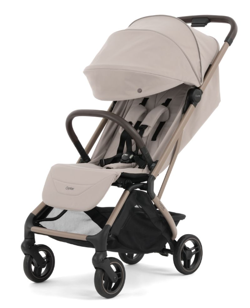BabyStyle Oyster F-Lite Stroller & Carrycot Bundle –Putty