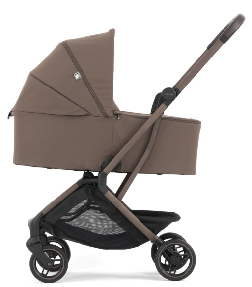 BabyStyle Oyster F-Lite Stroller & Carrycot Bundle - Chocolate