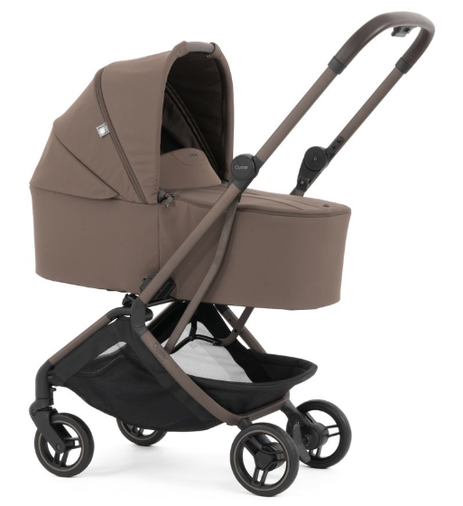 BabyStyle Oyster F-Lite Stroller & Carrycot Bundle - Chocolate