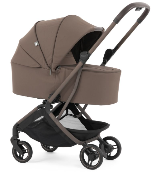 BabyStyle Oyster F-Lite Stroller & Carrycot Bundle - Chocolate