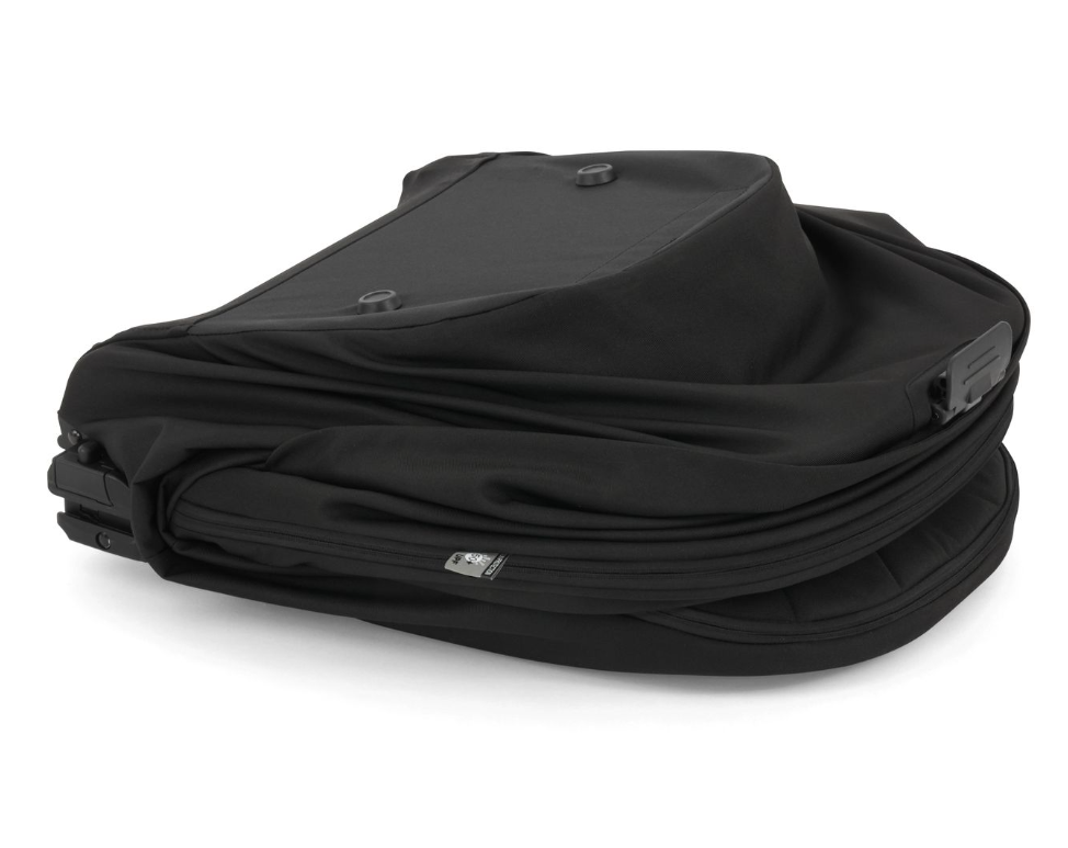BabyStyle Oyster F-Lite Stroller & Carrycot Bundle – Liquorice