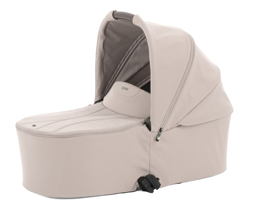 BabyStyle Oyster F-Lite Stroller & Carrycot Bundle –Putty