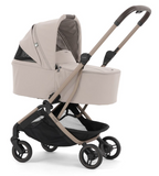 BabyStyle Oyster F-Lite Stroller & Carrycot Bundle –Putty