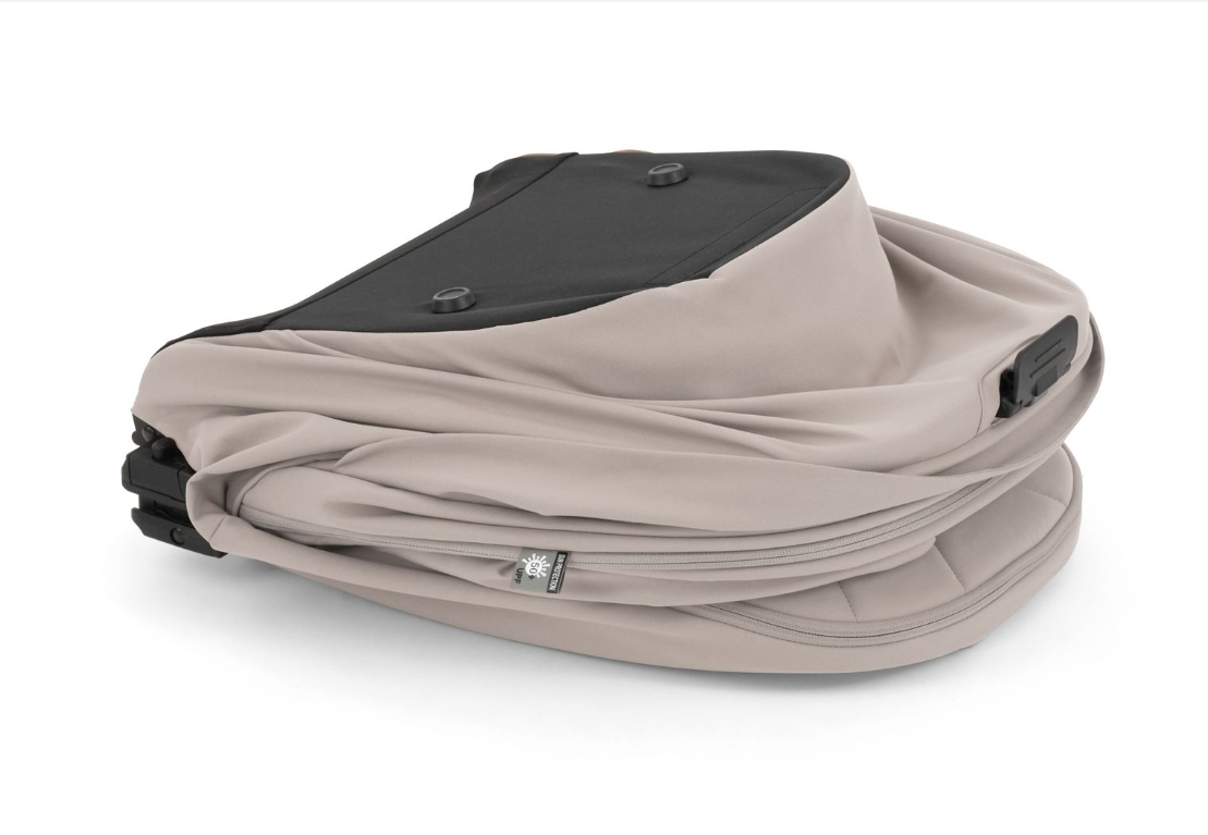 BabyStyle Oyster F-Lite Stroller & Carrycot Bundle –Putty