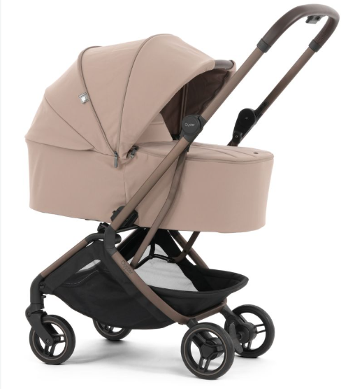 BabyStyle Oyster F-Lite Stroller & Carrycot Bundle - Taupe