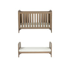 Seeker Drift oak-effect baby cot bed 