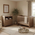 Bebe & Beyond Seeker 2 Piece Room Set Drift with cot bed and changing unit