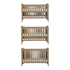 Bebe & Beyond Seeker Cot Bed Drift side view showing cot bed design