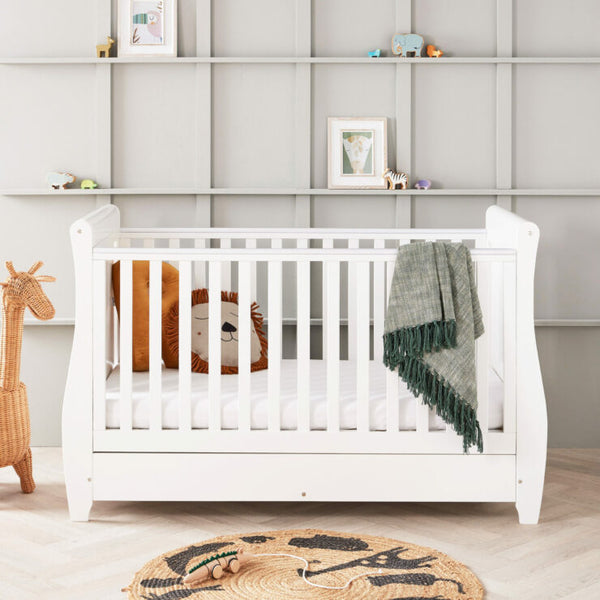 Babymore Stella 3 Piece Nursery Furniture Set - White