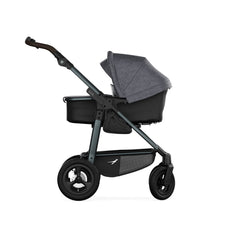 TFK Mono4 Premium Black Ultimate Bundle with Footmuff, Changing Bag, Rocker & Accessories.