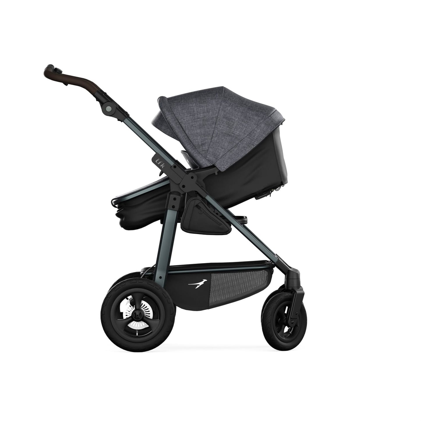 TFK Mono 4 Pushchair Follow Up Seat Unit – Premium Black