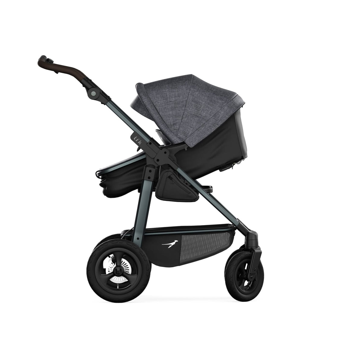 TFK Mono 4 2-in-1 Combi Pushchair – Premium Black