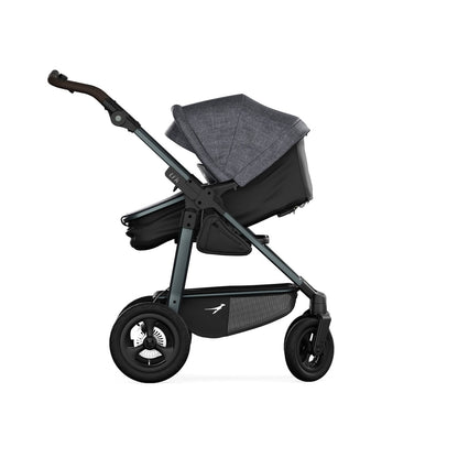 TFK Mono 4 Pushchair Follow Up Seat Unit – Premium Black