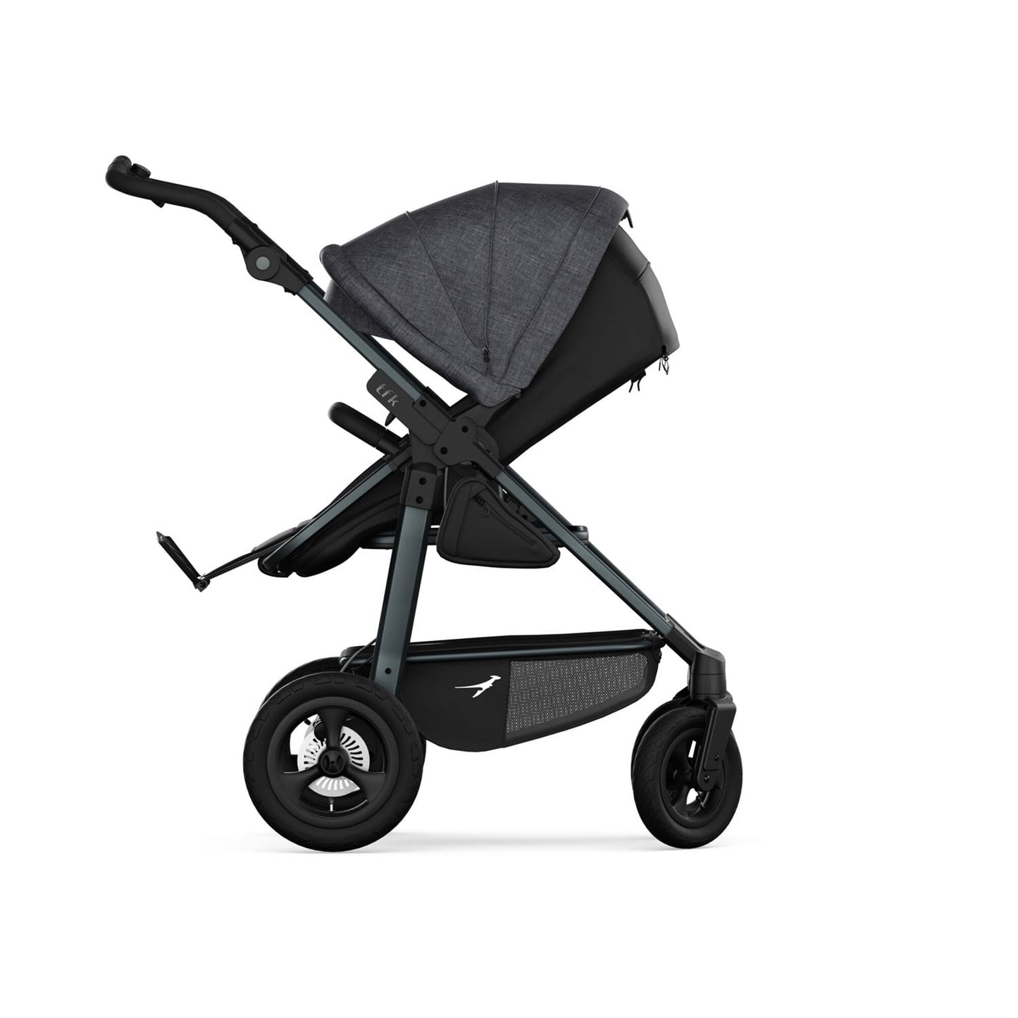 TFK Mono 4 Pushchair Follow Up Seat Unit – Premium Black