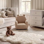 Bebe & Beyond Teddy Junior Chair Oat Ted children's armchair with bear ears