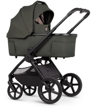 Venicci x Hunter Upline 3 Dark Olive 4-in-1 Travel System with Rotating Isofix Base
