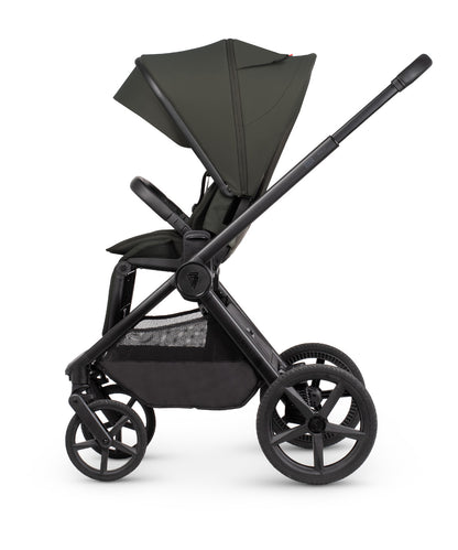 Venicci x Hunter Upline 3 Dark Olive 4-in-1 Plus Travel System with ISOFIX Base & Home Stand