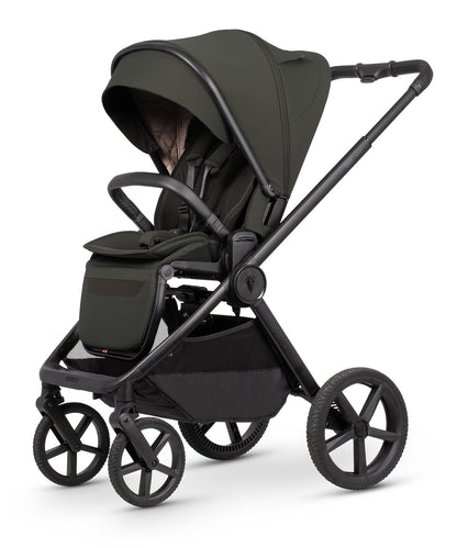 Venicci x Hunter Upline 3 Dark Olive 4-in-1 Travel System with Rotating Isofix Base