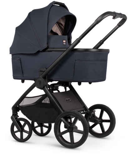 Venicci x Hunter Upline 3 Navy 4-in-1 Plus Travel System with ISOFIX Base & Home Stand