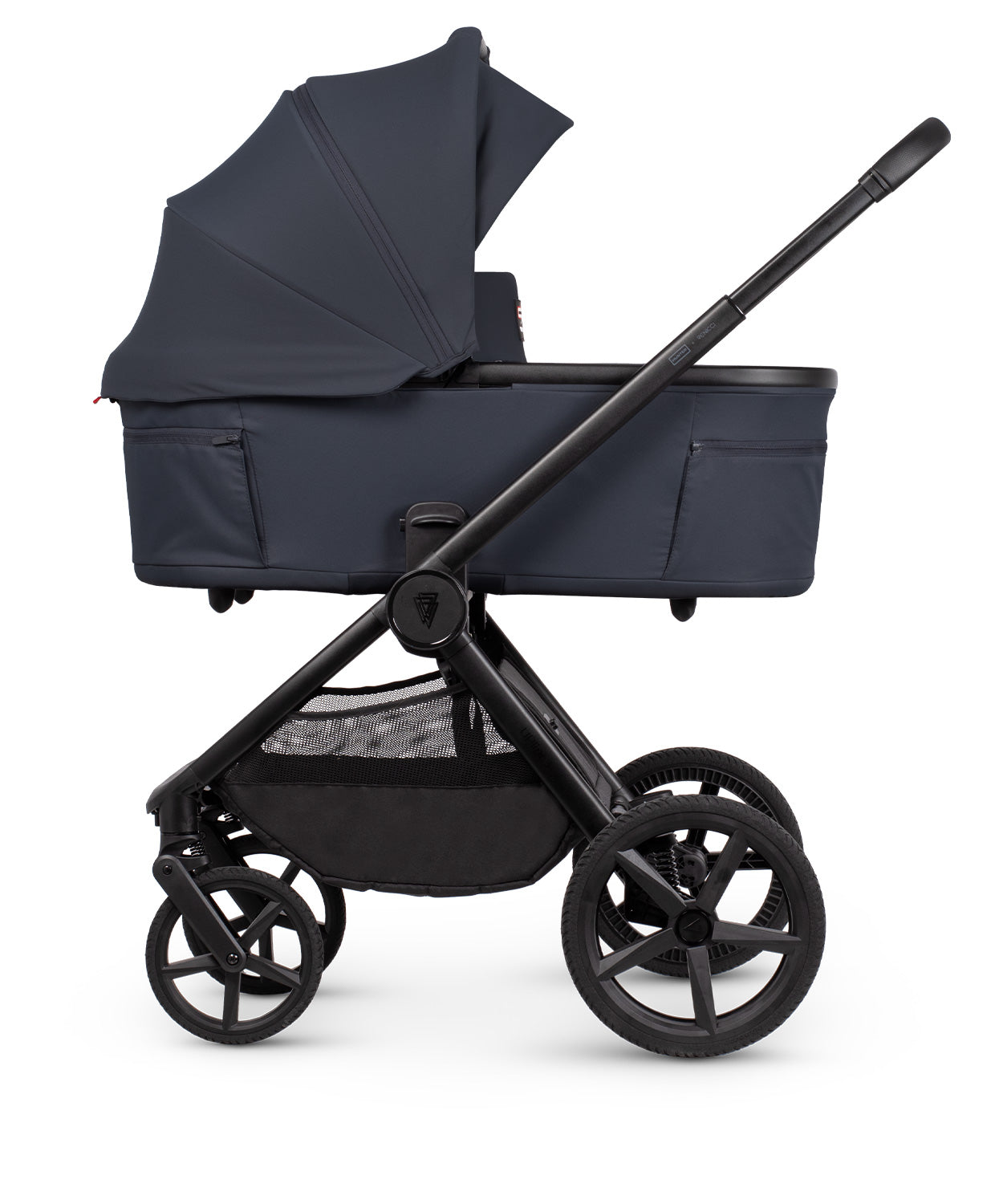 Venicci x Hunter Upline 3 Navy 4-in-1 Plus Travel System with ISOFIX Base & Home Stand