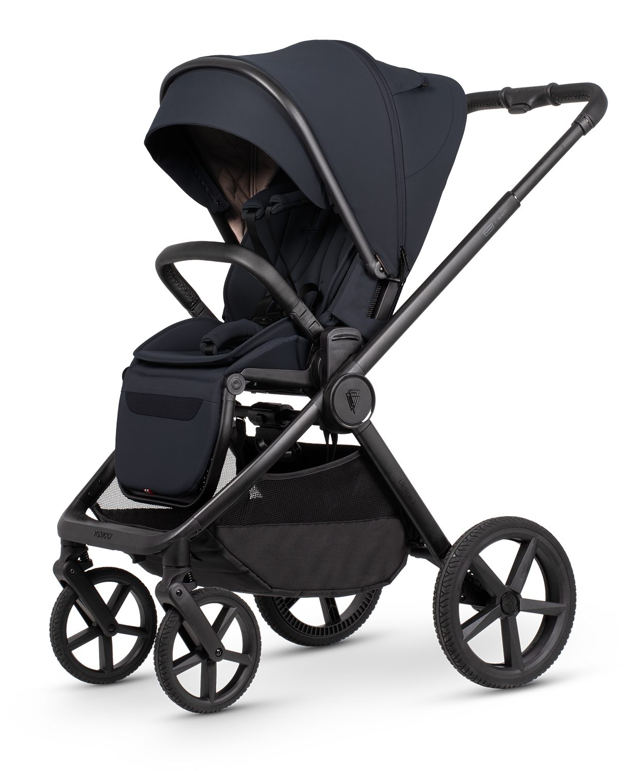 Venicci x Hunter Upline 3 Navy 4-in-1 Travel System with Rotating Isofix Base