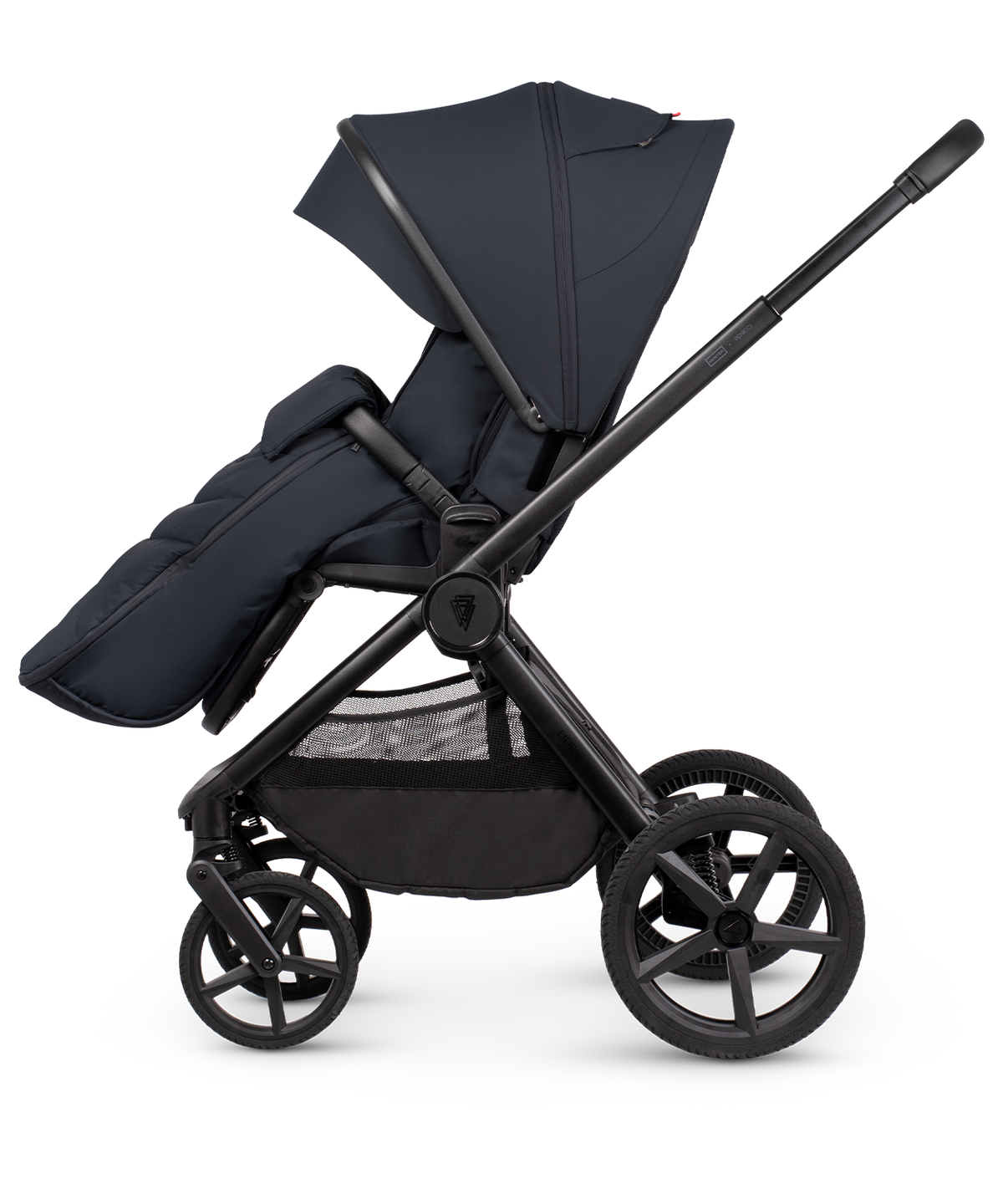 Venicci x Hunter Upline 3 Navy 4-in-1 Plus Travel System with ISOFIX Base & Home Stand