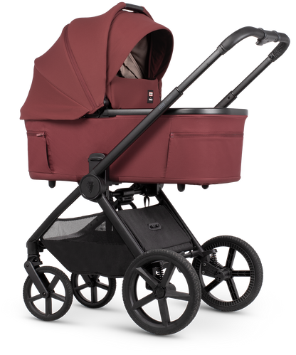 Venicci x Hunter Upline 3 Red 4-in-1 Travel System with Rotating Isofix Base