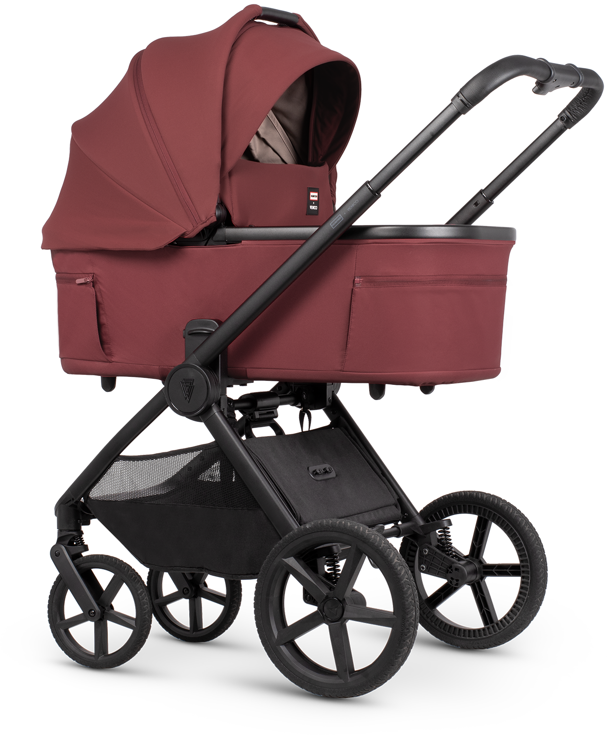 Venicci x Hunter Upline 3 Red 2-in-1 Pram & Pushchair