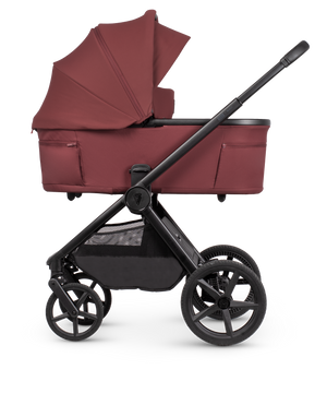 Venicci x Hunter Upline 3 Red 4-in-1 Plus Travel System with ISOFIX Base & Home Stand