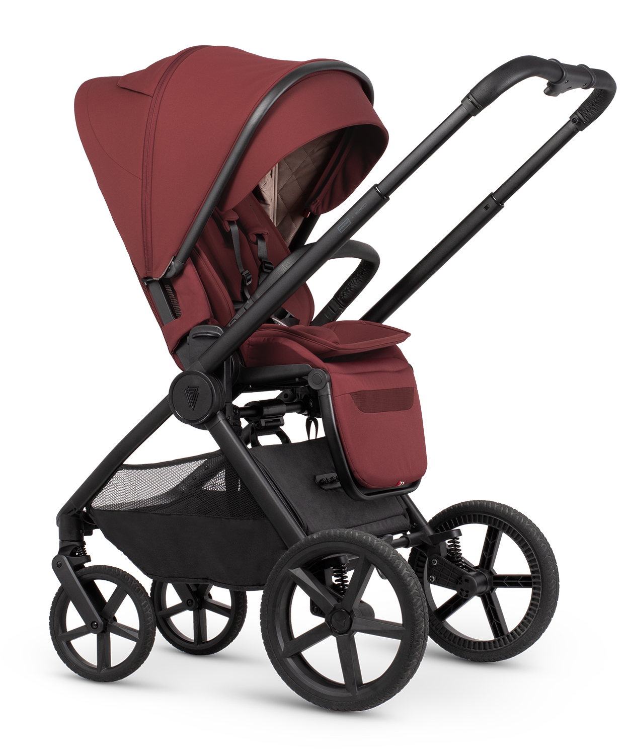 Venicci x Hunter Upline 3 Red 2-in-1 Pram & Pushchair