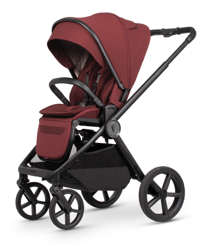 Venicci x Hunter Upline 3 Red 4-in-1 Plus Travel System with ISOFIX Base & Home Stand