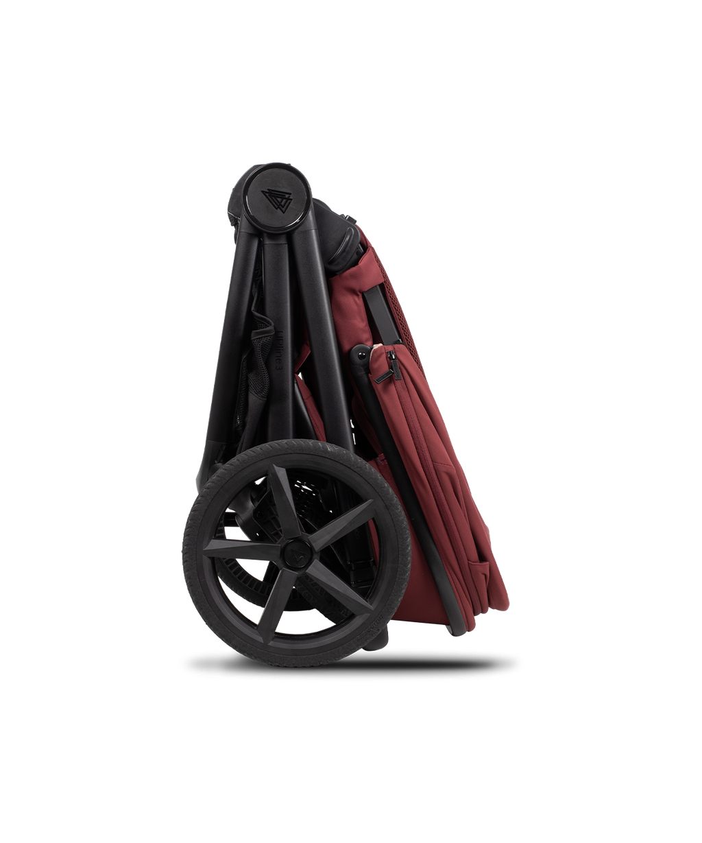 Venicci x Hunter Upline 3 Red 4-in-1 Plus Travel System with ISOFIX Base & Home Stand
