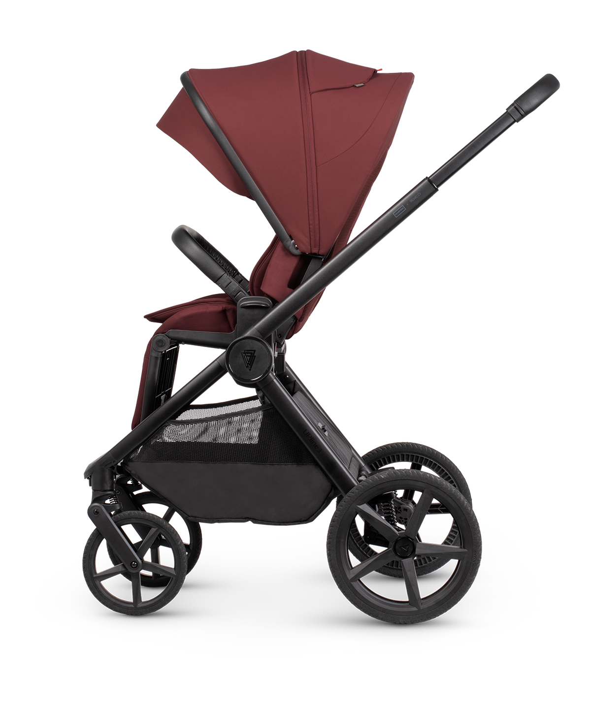 Venicci x Hunter Upline 3 Red 4-in-1 Plus Travel System with ISOFIX Base & Home Stand