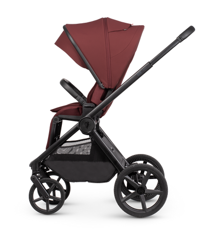Venicci x Hunter Upline 3 Red 4-in-1 Plus Travel System with ISOFIX Base & Home Stand