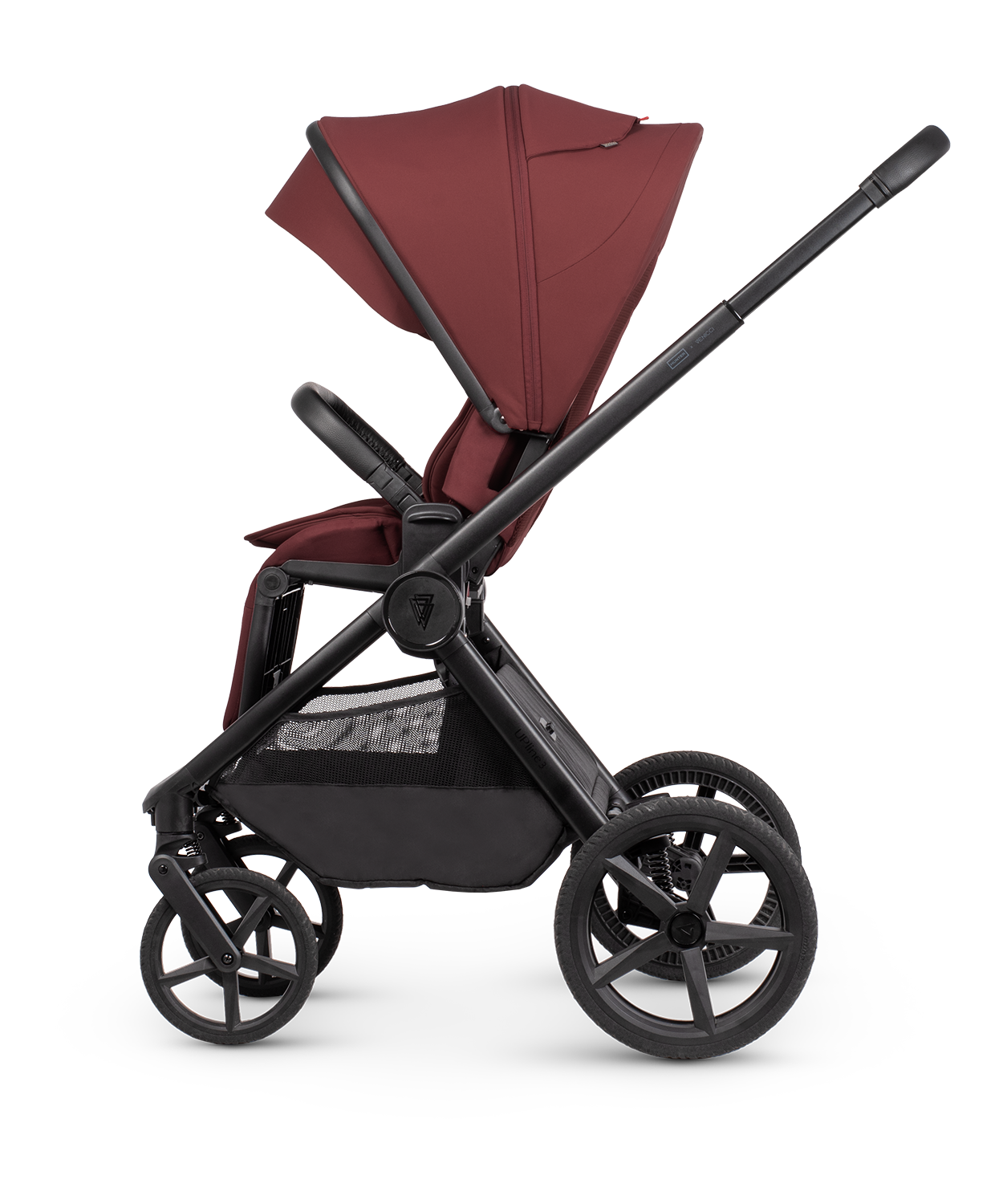 Venicci x Hunter Upline 3 Red 4-in-1 Travel System with Rotating Isofix Base