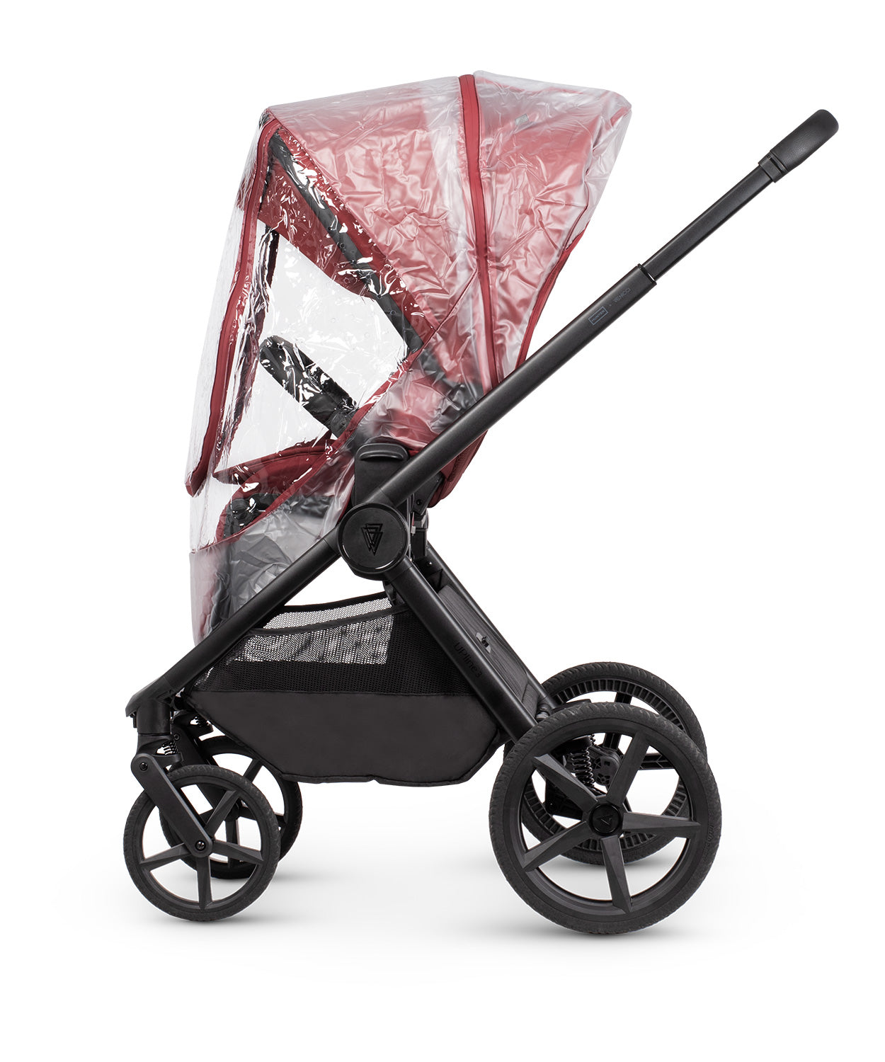 Venicci x Hunter Upline 3 Red 4-in-1 Travel System with Rotating Isofix Base