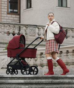 Venicci x Hunter Upline 3 Red 2-in-1 Pram & Pushchair