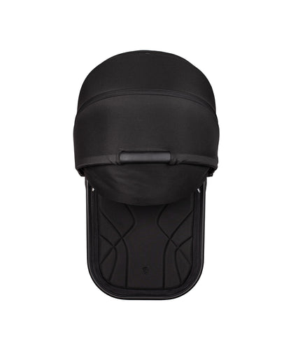 Venicci upline 3 onyx 2 in 1 pushchair black infant car seat with sleek modern design and padded fabric upholstery