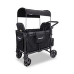 WonderFold W2 Elite Pro Double Stroller Wagon – Black - 2 Seater