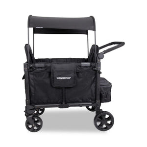 WonderFold W2 Elite Pro Double Stroller Wagon – Black - 2 Seater