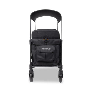 WonderFold W4 Elite Pro Quad Stroller Wagon – Black - 4 Seater