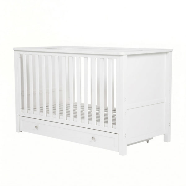 Bebe & Beyond Wanderer 2 Piece Nursery Furniture Set – White
