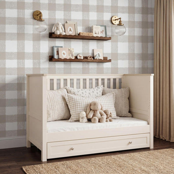 Bebe & Beyond Wanderer 2 Piece Nursery Furniture Set – Cashmere & Oak