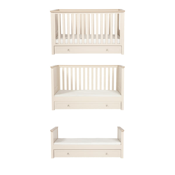 Bebe & Beyond Wanderer 2 Piece Nursery Furniture Set – Cashmere & Oak