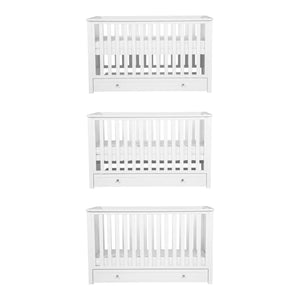 Bebe & Beyond Wanderer Cot Bed - White